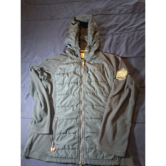 Felix Buhler Women's Large Jacket with Hood Equestrian Coat Swiss Design - Picture 1 of 7